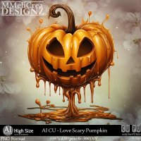 AI - CU Love Scary Pumpkin (CU4PU/PNG)