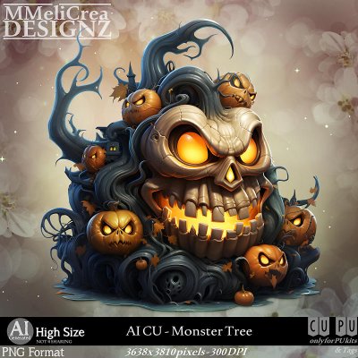 AI - CU Monster Tree (CU4PU/PNG)