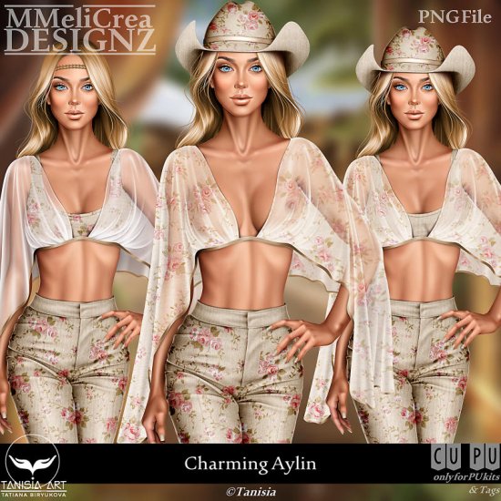 CLASSIC - Tube - CU Charming Aylin (PNG) - Click Image to Close