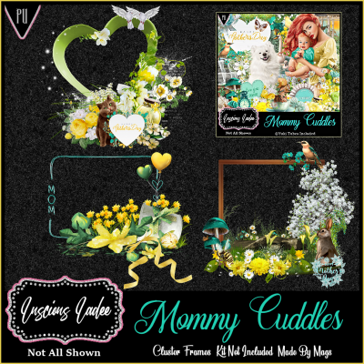 Mommy Cuddles Cluster Frames