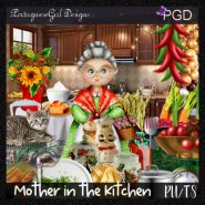 Mother in the Kitchen