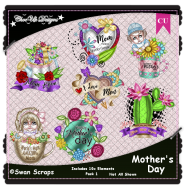 Mother's Day Elements CU/PU Pack