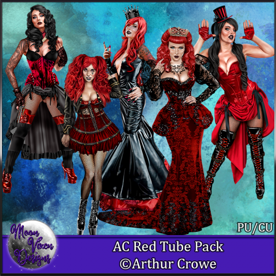 AC Red CU/PU Tube Pack - Click Image to Close