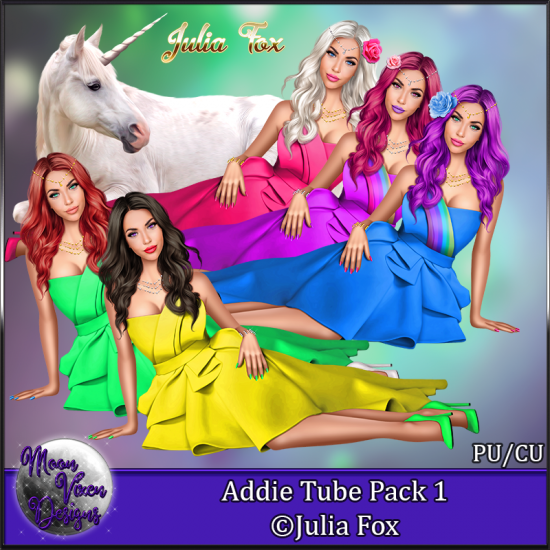 Addie CU/PU Tube Pack 1 - Click Image to Close