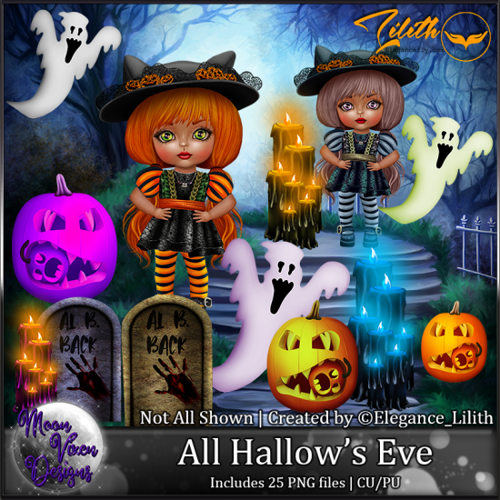 All Hallow's Eve CU/PU Pack - Click Image to Close