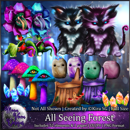 All Seeing Forest CU/PU Element Pack - Click Image to Close