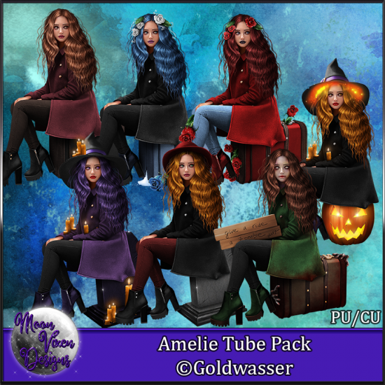 Amelie CU/PU Tube Pack - Click Image to Close