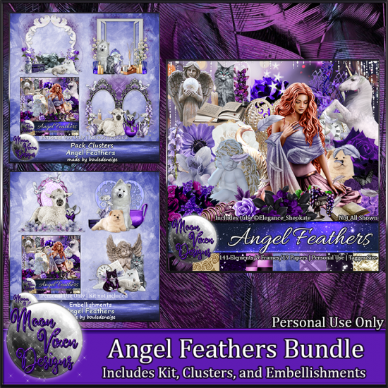 Angel Feathers Bundle - Click Image to Close