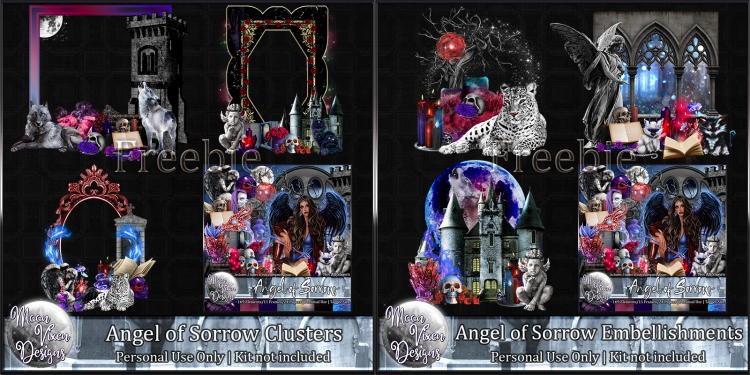 FREE - Angel of Sorrow Clusters - Click Image to Close