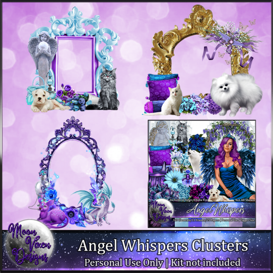Angel Whispers Clusters - Click Image to Close