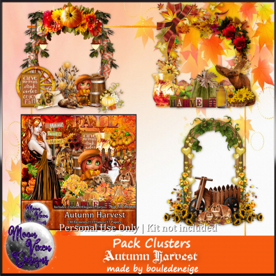 Autumn Harvest Clusters - Click Image to Close