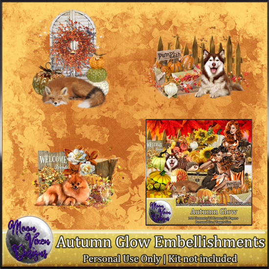 Autumn Glow Embellishments - Click Image to Close