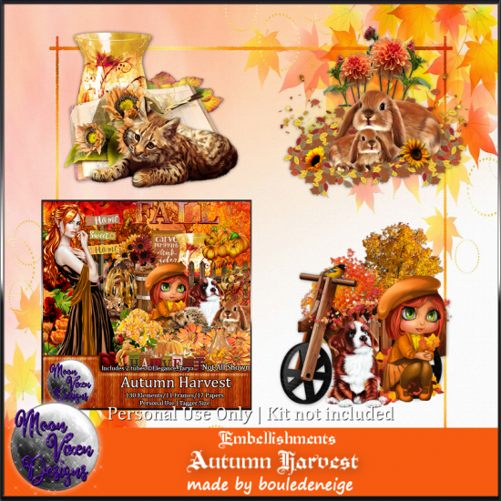 Autumn Harvest Embellishments - Click Image to Close