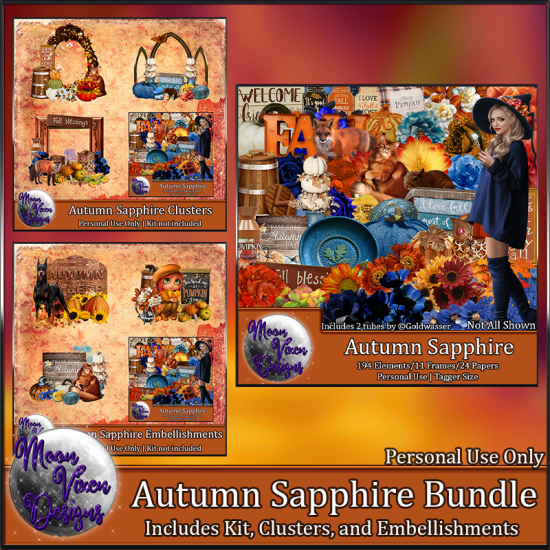 Autumn Sapphire Bundle - Click Image to Close