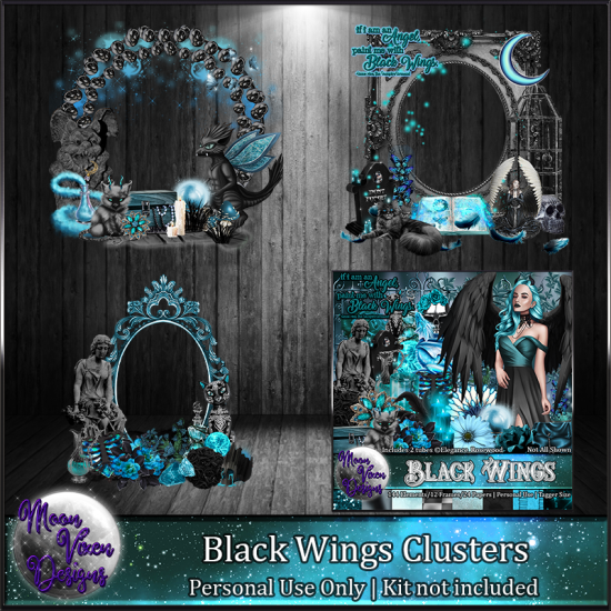 Black Wings Clusters - Click Image to Close