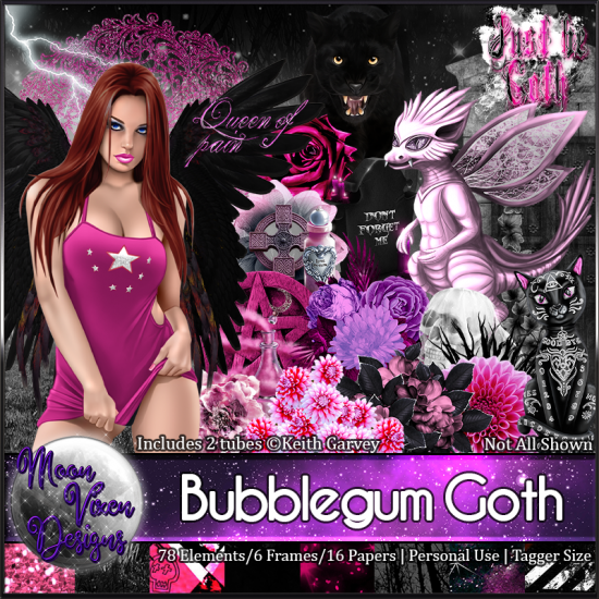 Bubblegum Goth - Click Image to Close