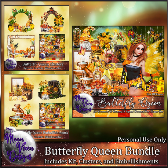 Butterfly Queen Bundle - Click Image to Close