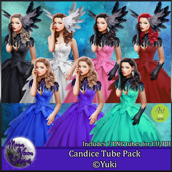 Candice CU/PU Tube Pack - Click Image to Close