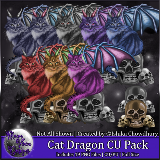 Cat Dragon CU/PU Pack - Click Image to Close