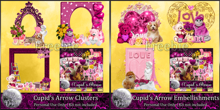 FREE - Cupid's Arrow Clusters - Click Image to Close
