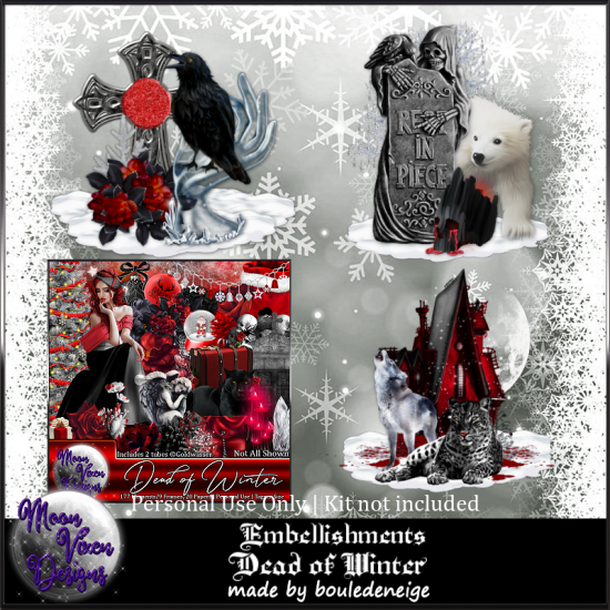 Dead of Winter Embellishments - Click Image to Close