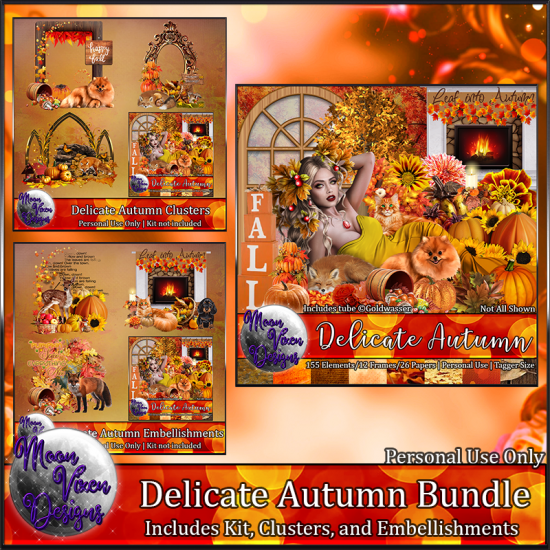 Delicate Autumn Bundle - Click Image to Close