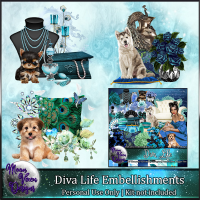 Diva Life Embellishments