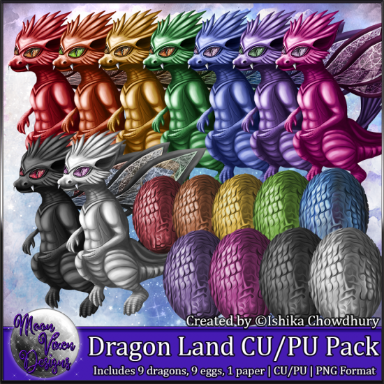 Dragon Land CU/PU Pack - Click Image to Close
