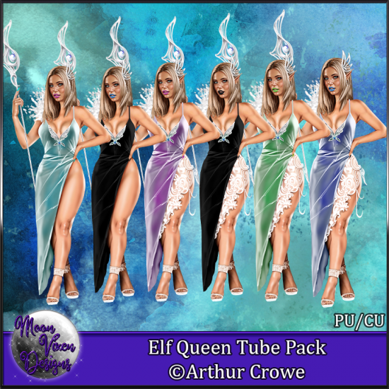 Elf Queen CU/PU Tube Pack - Click Image to Close