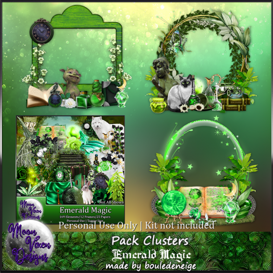 Emerald Magic Clusters - Click Image to Close