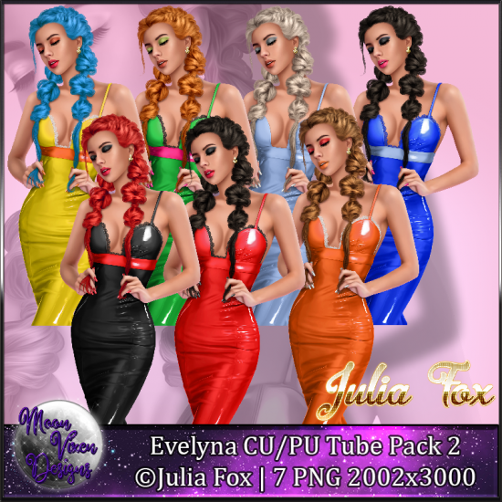 Evelyna CU/PU Tube Pack 2 - Click Image to Close