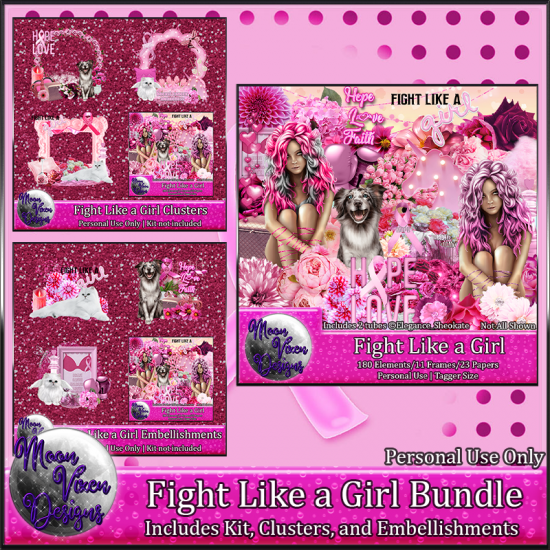 Fight Like a Girl Bundle - Click Image to Close
