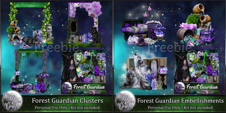 FREE - Forest Guardian Clusters - Click Image to Close