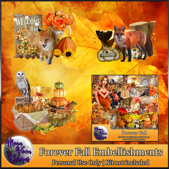 Forever Fall Embellishments - Click Image to Close