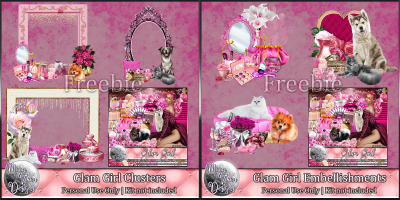 FREE - Glam Girl Clusters