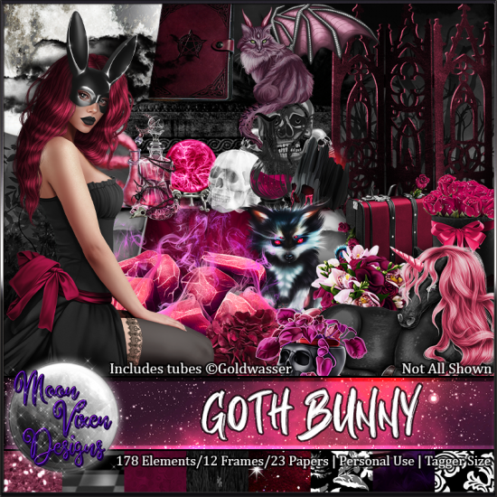 Goth Bunny - Click Image to Close