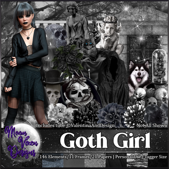 Goth Girl - Click Image to Close