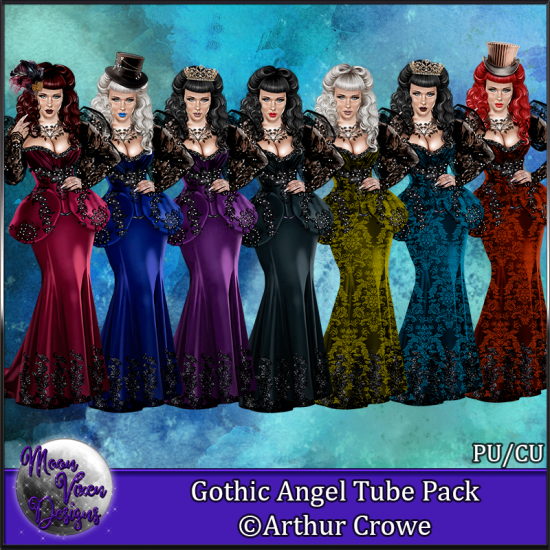 Gothic Angel CU/PU Tube Pack - Click Image to Close