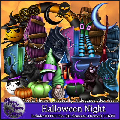 Halloween Night CU/PU Pack