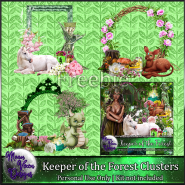FREEBIE - Keeper of the Forest Clusters