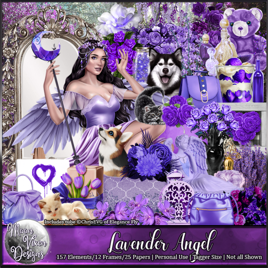 Lavender Angel - Click Image to Close