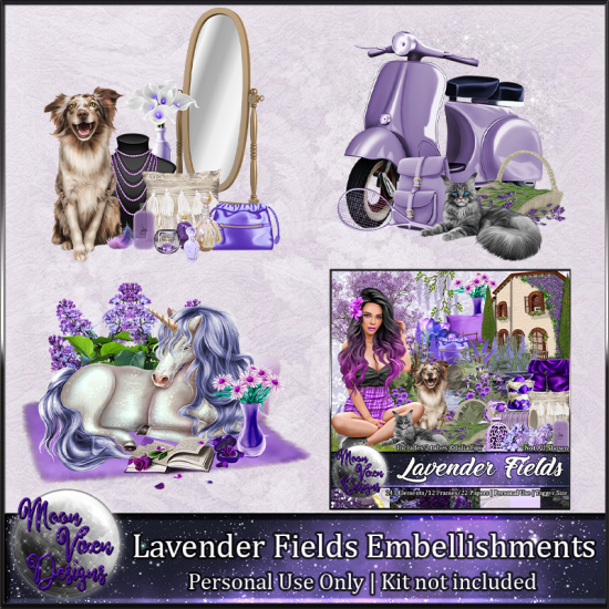 Lavender Fields Embellishments - Click Image to Close