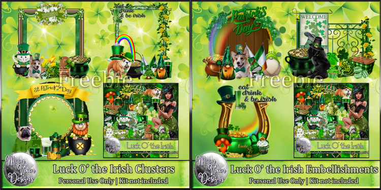 FREE - Luck O' the Irish Clusters - Click Image to Close