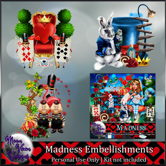 FREEBIE Madness Embellishments - Click Image to Close