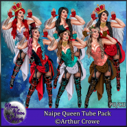 Naipe Queen CU/PU Tube Pack