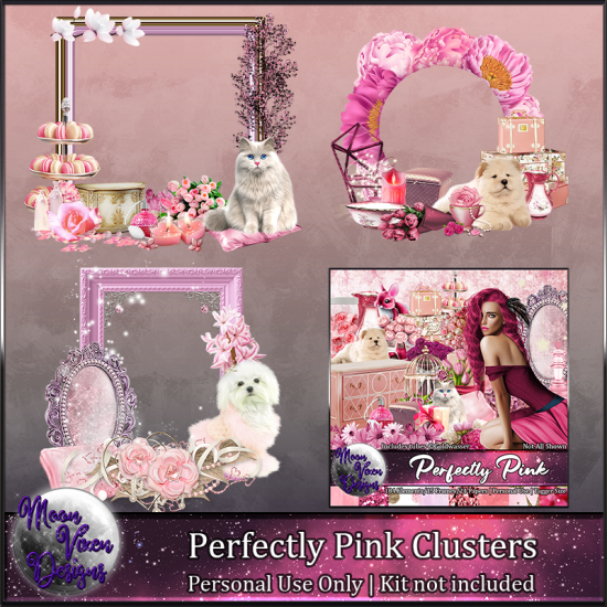 Perfectly Pink Clusters - Click Image to Close