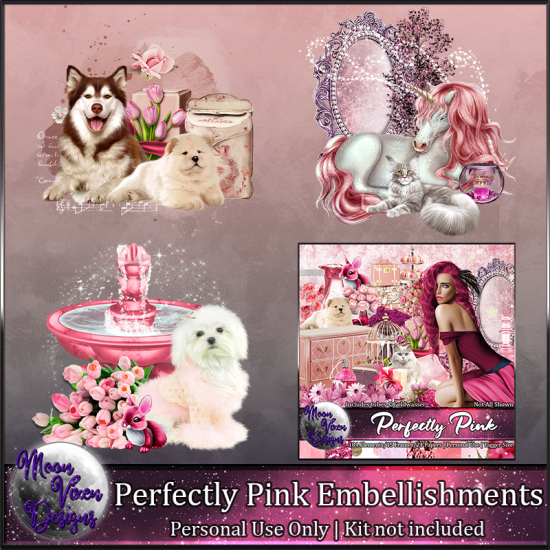 Perfectly Pink Embellishments - Click Image to Close