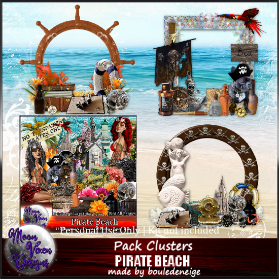 Pirate Beach Clusters - Click Image to Close