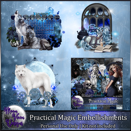 Practical Magic Embellishments - Click Image to Close