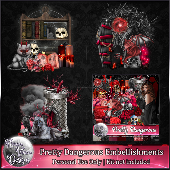 Pretty Dangerous Embellishments - Click Image to Close
